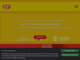 'lays.com' screenshot