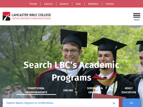 'lbc.edu' screenshot