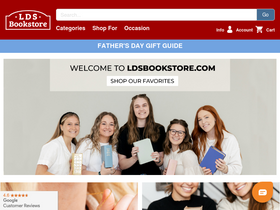 'ldsbookstore.com' screenshot