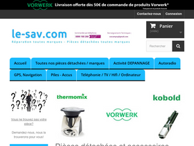 'le-sav.com' screenshot