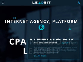 'leadbit.com' screenshot