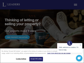 'leaders.co.uk' screenshot