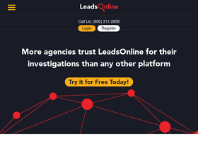 'leadsonline.com' screenshot
