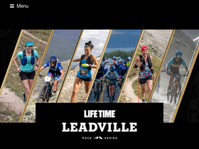 'leadvilleraceseries.com' screenshot