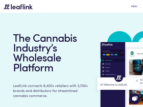 'leaflink.com' screenshot