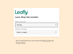 'leafly.ca' screenshot