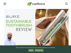 'leafscore.com' screenshot