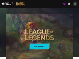 'leagueoflegends.com' screenshot