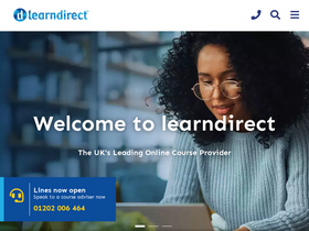'learndirect.com' screenshot