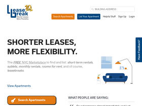 'leasebreak.com' screenshot