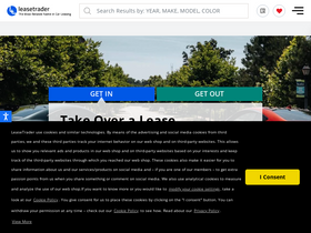 'leasetrader.com' screenshot