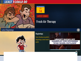 'leasticoulddo.com' screenshot