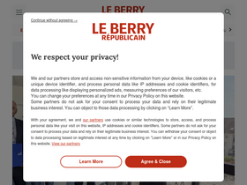 'leberry.fr' screenshot