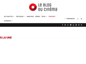 'leblogducinema.com' screenshot