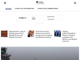 'lecourrierdesstrateges.fr' screenshot