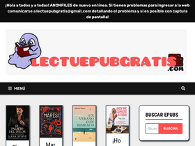'lectuepubgratis.com' screenshot