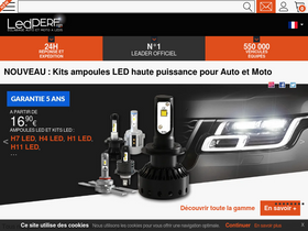 'ledperf.com' screenshot