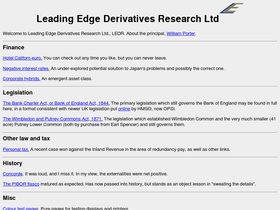 'ledr.com' screenshot