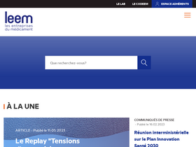 'leem.org' screenshot