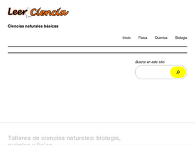 'leerciencia.net' screenshot