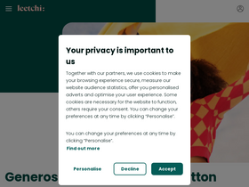 'leetchi.com' screenshot