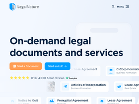 'legalnature.com' screenshot