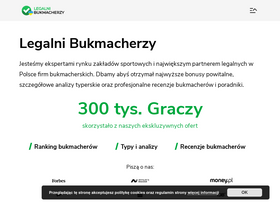 'legalnibukmacherzy.pl' screenshot