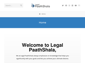 'legalpaathshala.com' screenshot
