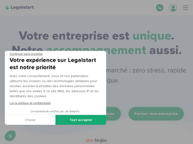 'legalstart.fr' screenshot