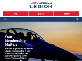 'legion.org' screenshot