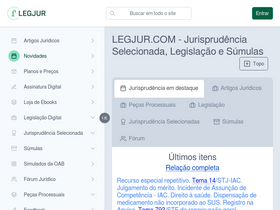 'legjur.com' screenshot