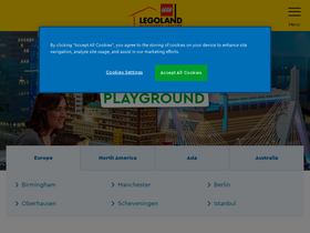 'legolanddiscoverycentre.com' screenshot