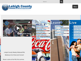 'lehighcounty.org' screenshot
