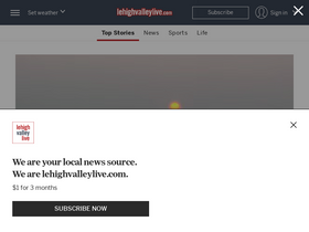 'lehighvalleylive.com' screenshot