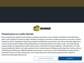 'leijonat.com' screenshot