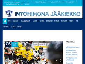 'leijonat.fi' screenshot