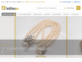 'leiloesbr.com.br' screenshot