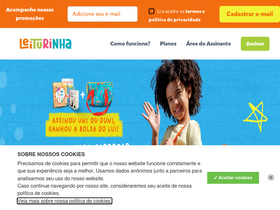 'leiturinha.com.br' screenshot