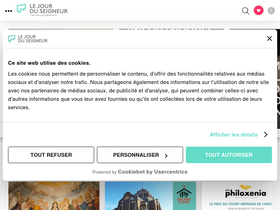 'lejourduseigneur.com' screenshot