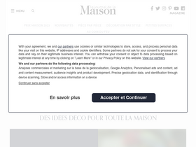 'lejournaldelamaison.fr' screenshot