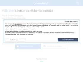 'lemedecin.fr' screenshot
