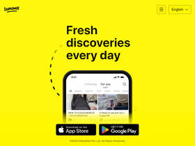'lemon8-app.com' screenshot