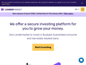 'lendermarket.com' screenshot
