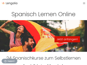 'lengalia.com' screenshot
