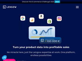 'lengow.com' screenshot