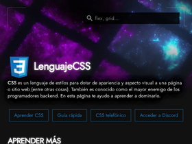 'lenguajecss.com' screenshot