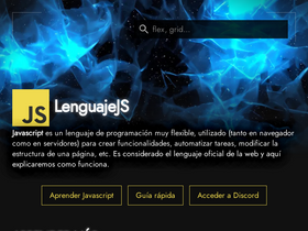 'lenguajejs.com' screenshot