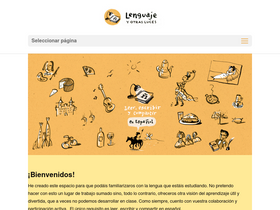 'lenguajeyotrasluces.com' screenshot