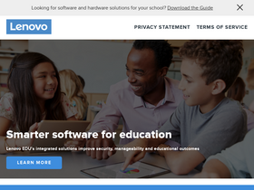 'lenovosoftware.com' screenshot