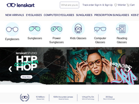 'lenskart.com' screenshot